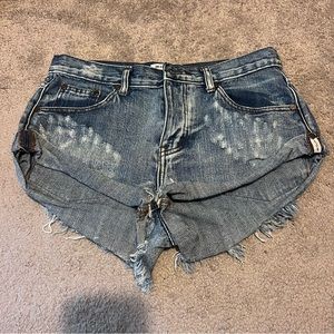 One Teaspoon Bandits cutoff shorts